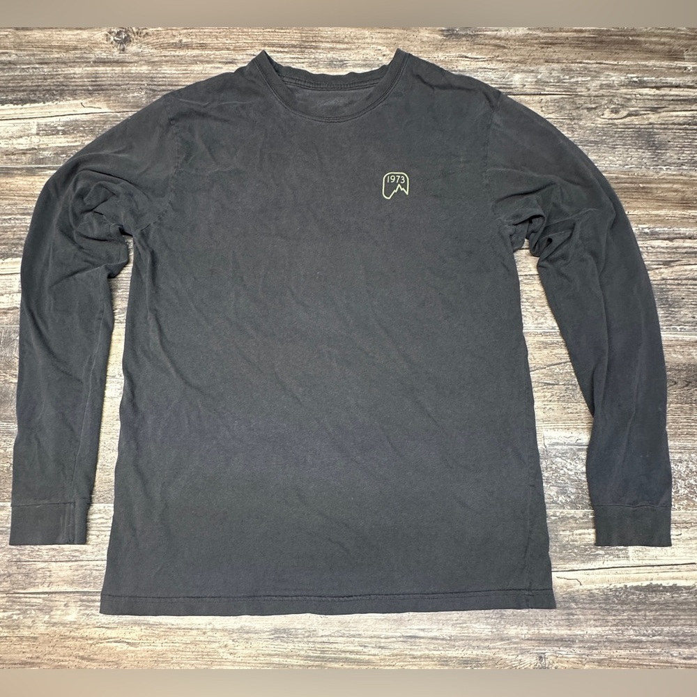 Patagonia T-shirt - Chouinard Tools - Long Sleeve Tee - Men’s L Black - GUC